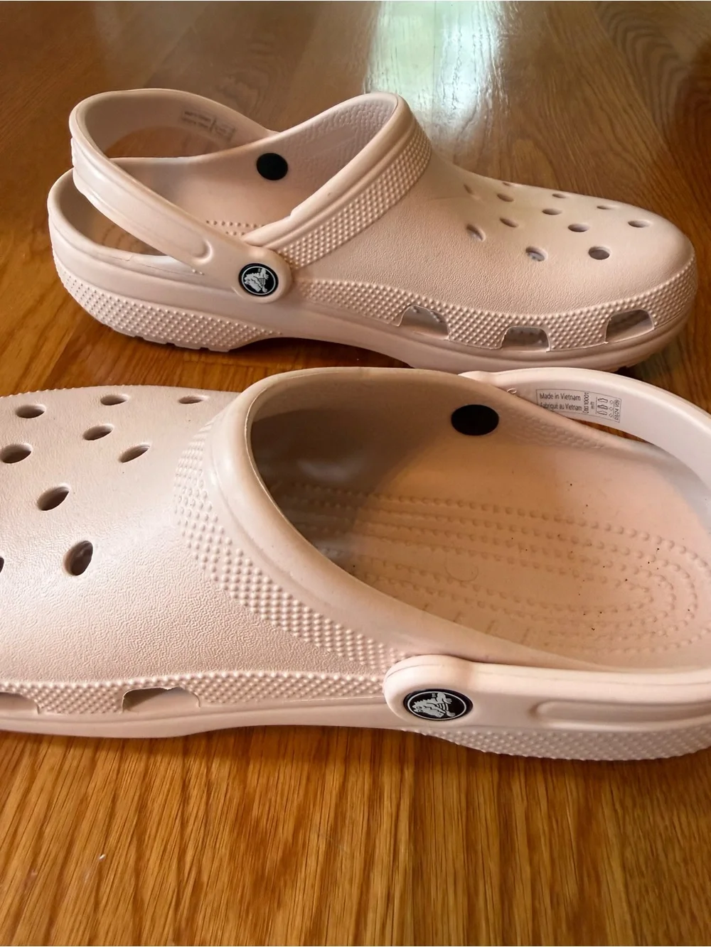 Crocs Light Nude Shoes Size 12